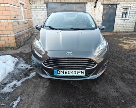 Серый Форд Фиеста, объемом двигателя 1.6 л и пробегом 132 тыс. км за 9500 $, фото 1 на Automoto.ua