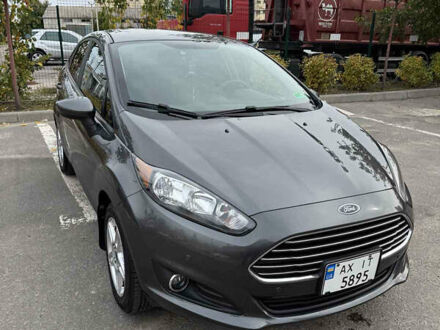 Серый Форд Фиеста, объемом двигателя 1.6 л и пробегом 57 тыс. км за 10800 $, фото 1 на Automoto.ua