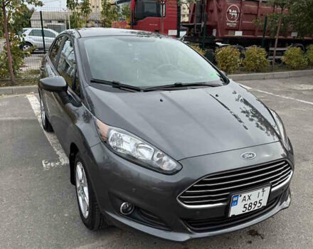 Серый Форд Фиеста, объемом двигателя 1.6 л и пробегом 57 тыс. км за 10800 $, фото 1 на Automoto.ua