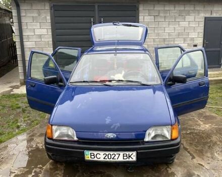 Синій Форд Фієста, об'ємом двигуна 1.1 л та пробігом 250 тис. км за 1600 $, фото 9 на Automoto.ua