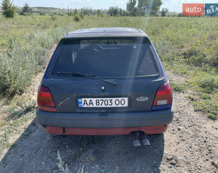Синий Форд Фиеста, объемом двигателя 1.3 л и пробегом 400 тыс. км за 1029 $, фото 1 на Automoto.ua