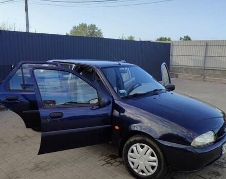 Синий Форд Фиеста, объемом двигателя 1.3 л и пробегом 77 тыс. км за 2500 $, фото 9 на Automoto.ua