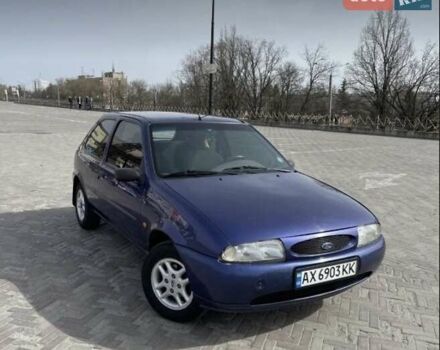 Синий Форд Фиеста, объемом двигателя 1.25 л и пробегом 100 тыс. км за 1800 $, фото 1 на Automoto.ua