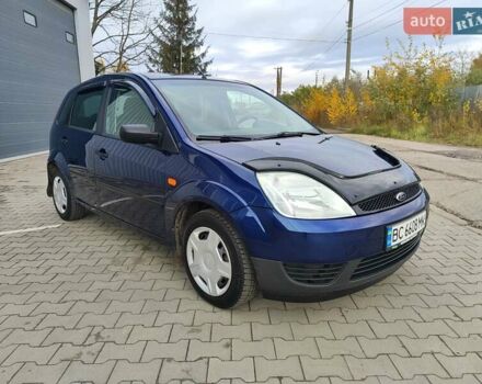 Синий Форд Фиеста, объемом двигателя 1.3 л и пробегом 130 тыс. км за 3700 $, фото 1 на Automoto.ua