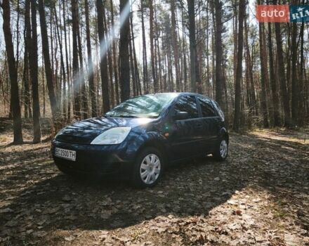 Синий Форд Фиеста, объемом двигателя 1.3 л и пробегом 228 тыс. км за 3333 $, фото 8 на Automoto.ua