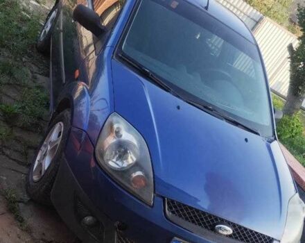 Синий Форд Фиеста, объемом двигателя 1.4 л и пробегом 222 тыс. км за 3200 $, фото 1 на Automoto.ua