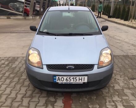 Синий Форд Фиеста, объемом двигателя 1.3 л и пробегом 240 тыс. км за 3500 $, фото 12 на Automoto.ua