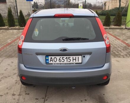 Синий Форд Фиеста, объемом двигателя 1.3 л и пробегом 240 тыс. км за 3500 $, фото 7 на Automoto.ua