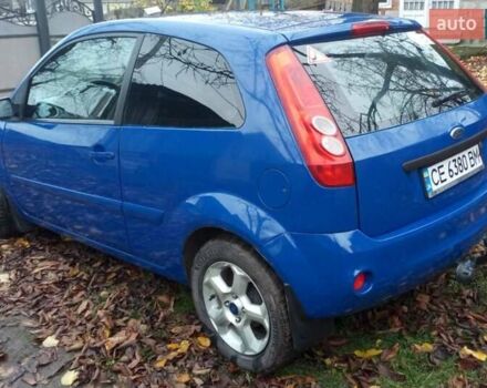 Синий Форд Фиеста, объемом двигателя 1.4 л и пробегом 248 тыс. км за 3550 $, фото 9 на Automoto.ua
