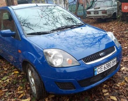 Синий Форд Фиеста, объемом двигателя 1.4 л и пробегом 247 тыс. км за 3950 $, фото 7 на Automoto.ua