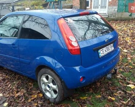 Синий Форд Фиеста, объемом двигателя 1.4 л и пробегом 247 тыс. км за 3950 $, фото 13 на Automoto.ua