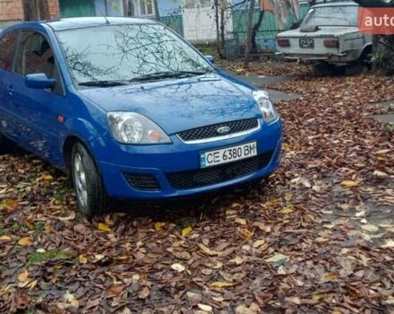 Синий Форд Фиеста, объемом двигателя 1.4 л и пробегом 248 тыс. км за 3550 $, фото 5 на Automoto.ua