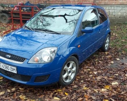Синий Форд Фиеста, объемом двигателя 1.4 л и пробегом 247 тыс. км за 3950 $, фото 16 на Automoto.ua
