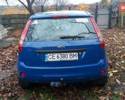 Синий Форд Фиеста, объемом двигателя 1.4 л и пробегом 247 тыс. км за 3950 $, фото 2 на Automoto.ua