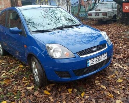 Синий Форд Фиеста, объемом двигателя 1.4 л и пробегом 247 тыс. км за 3950 $, фото 5 на Automoto.ua