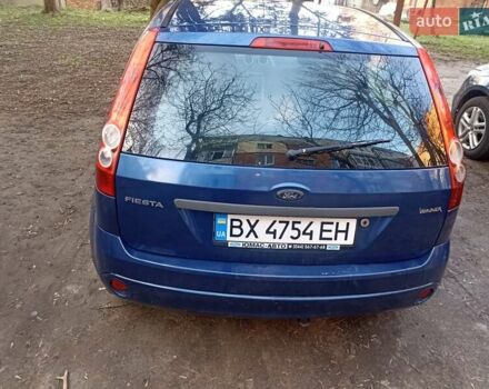 Синий Форд Фиеста, объемом двигателя 1.3 л и пробегом 155 тыс. км за 3200 $, фото 4 на Automoto.ua