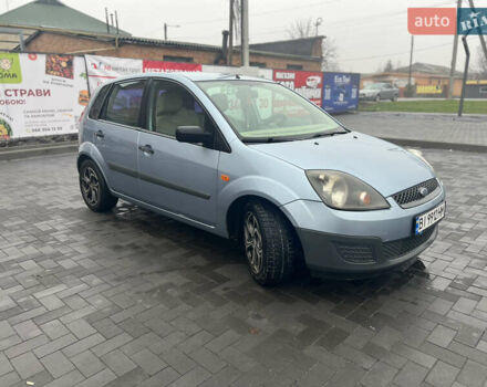 Синий Форд Фиеста, объемом двигателя 1.4 л и пробегом 140 тыс. км за 3799 $, фото 7 на Automoto.ua