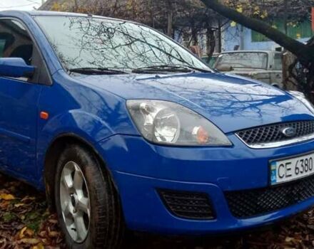 Синий Форд Фиеста, объемом двигателя 1.4 л и пробегом 248 тыс. км за 3550 $, фото 3 на Automoto.ua