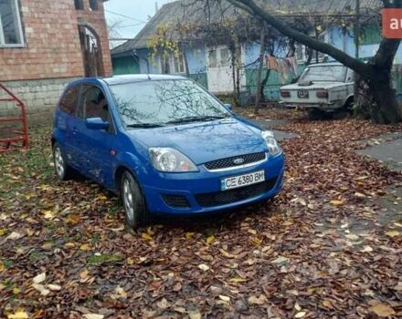 Синий Форд Фиеста, объемом двигателя 1.4 л и пробегом 247 тыс. км за 3950 $, фото 4 на Automoto.ua