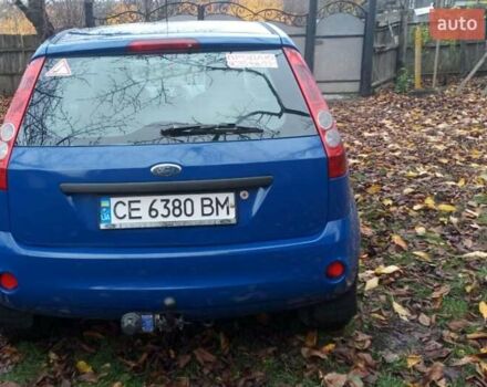 Синий Форд Фиеста, объемом двигателя 1.4 л и пробегом 248 тыс. км за 3550 $, фото 13 на Automoto.ua