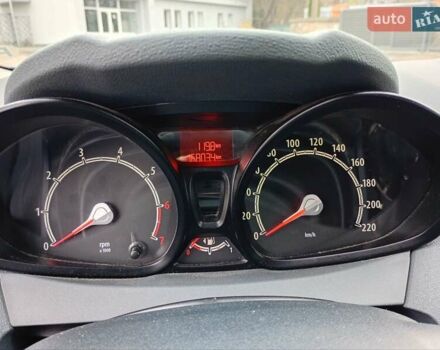 Синий Форд Фиеста, объемом двигателя 1.3 л и пробегом 168 тыс. км за 4300 $, фото 11 на Automoto.ua