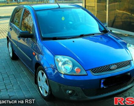 Синий Форд Фиеста, объемом двигателя 14 л и пробегом 191 тыс. км за 3800 $, фото 1 на Automoto.ua