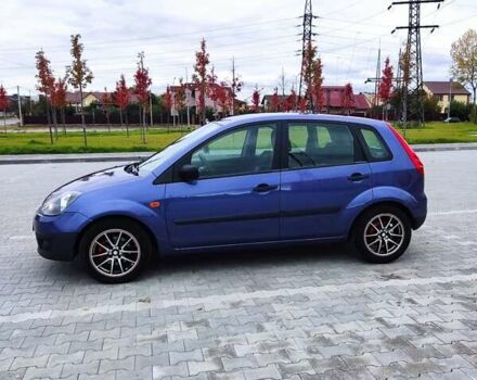 Синий Форд Фиеста, объемом двигателя 1.4 л и пробегом 155 тыс. км за 4200 $, фото 7 на Automoto.ua