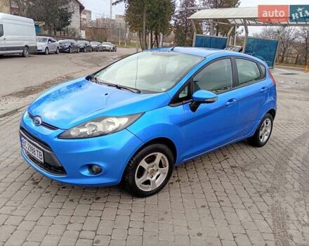 Синий Форд Фиеста, объемом двигателя 1.3 л и пробегом 168 тыс. км за 4300 $, фото 8 на Automoto.ua