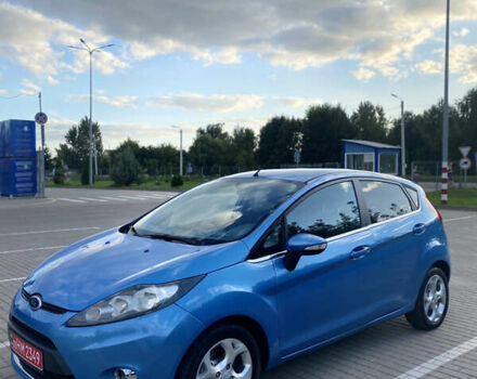 Синий Форд Фиеста, объемом двигателя 1.34 л и пробегом 227 тыс. км за 5900 $, фото 1 на Automoto.ua