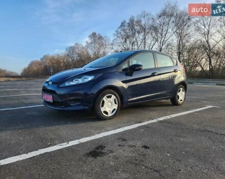 Синий Форд Фиеста, объемом двигателя 1.25 л и пробегом 187 тыс. км за 5590 $, фото 3 на Automoto.ua
