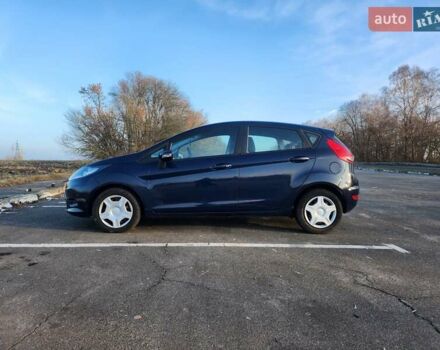 Синий Форд Фиеста, объемом двигателя 1.25 л и пробегом 187 тыс. км за 5590 $, фото 5 на Automoto.ua