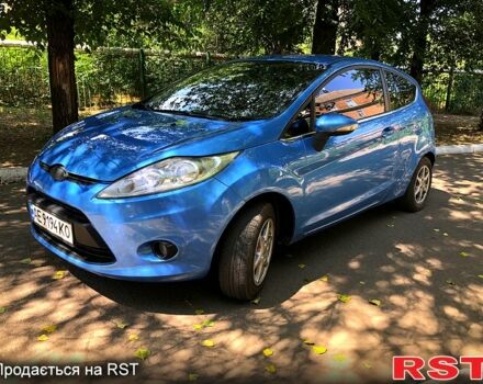 Синий Форд Фиеста, объемом двигателя 1.2 л и пробегом 210 тыс. км за 4350 $, фото 4 на Automoto.ua