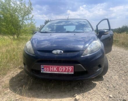 Синий Форд Фиеста, объемом двигателя 1.2 л и пробегом 113 тыс. км за 5400 $, фото 1 на Automoto.ua