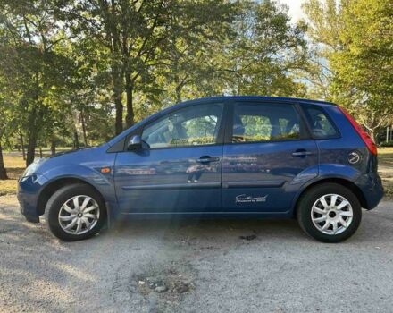 Синий Форд Фиеста, объемом двигателя 1.4 л и пробегом 165 тыс. км за 4900 $, фото 6 на Automoto.ua