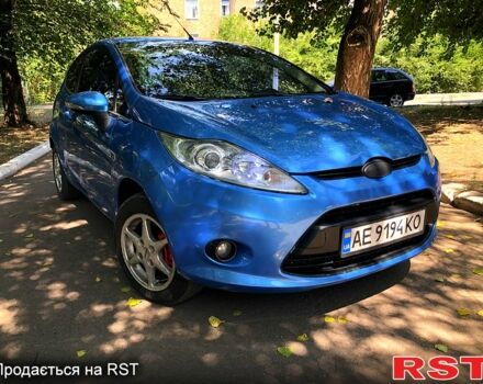 Синий Форд Фиеста, объемом двигателя 1.2 л и пробегом 210 тыс. км за 4350 $, фото 1 на Automoto.ua
