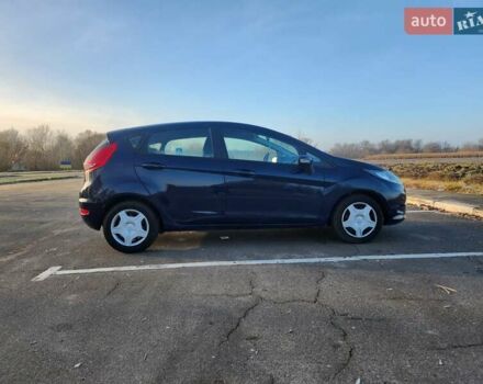 Синий Форд Фиеста, объемом двигателя 1.25 л и пробегом 187 тыс. км за 5590 $, фото 12 на Automoto.ua