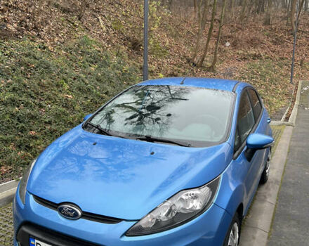 Синий Форд Фиеста, объемом двигателя 1.4 л и пробегом 55 тыс. км за 8400 $, фото 1 на Automoto.ua