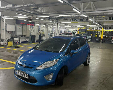 Форд Фиеста 2011 в Черновцах на Automoto.ua Синий Форд Фиеста, объемом двигателя 1.6 л и пробегом 170 тыс. км за 8000 $, фото 2 на Automoto.ua