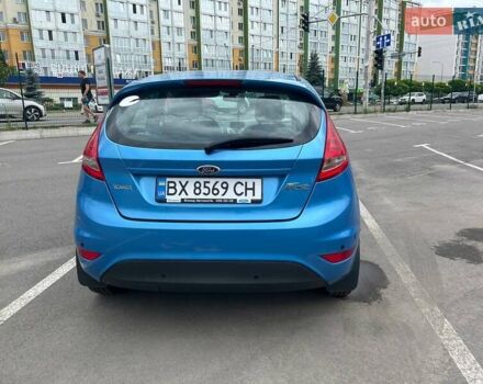 Синий Форд Фиеста, объемом двигателя 1.24 л и пробегом 167 тыс. км за 7000 $, фото 8 на Automoto.ua
