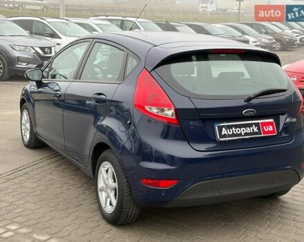 Синий Форд Фиеста, объемом двигателя 1.4 л и пробегом 240 тыс. км за 6190 $, фото 8 на Automoto.ua