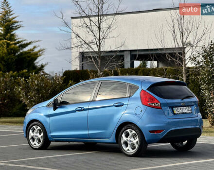 Синий Форд Фиеста, объемом двигателя 1.4 л и пробегом 185 тыс. км за 6350 $, фото 9 на Automoto.ua