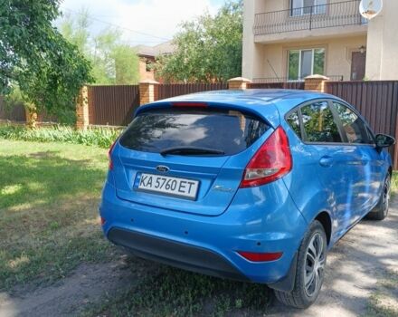 Синій Форд Фієста, об'ємом двигуна 1.4 л та пробігом 128 тис. км за 7215 $, фото 1 на Automoto.ua