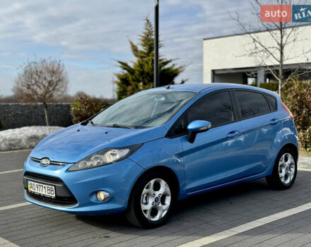 Синий Форд Фиеста, объемом двигателя 1.4 л и пробегом 185 тыс. км за 6350 $, фото 5 на Automoto.ua