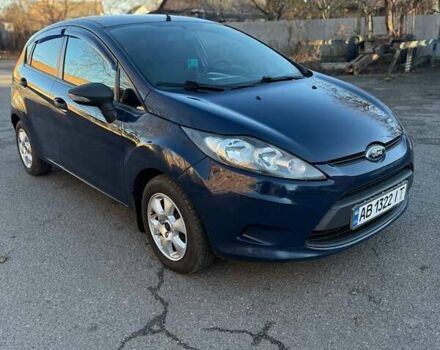Синий Форд Фиеста, объемом двигателя 1.4 л и пробегом 243 тыс. км за 4800 $, фото 1 на Automoto.ua
