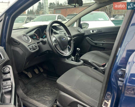 Синій Форд Фієста, об'ємом двигуна 1 л та пробігом 109 тис. км за 6200 $, фото 14 на Automoto.ua