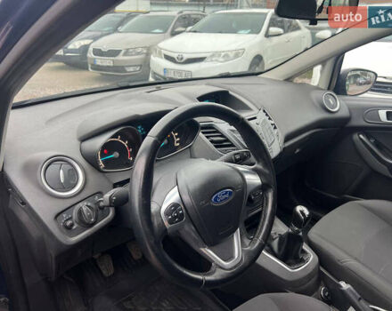 Синій Форд Фієста, об'ємом двигуна 1 л та пробігом 109 тис. км за 6200 $, фото 13 на Automoto.ua