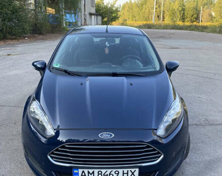 Синий Форд Фиеста, объемом двигателя 1 л и пробегом 145 тыс. км за 5300 $, фото 2 на Automoto.ua
