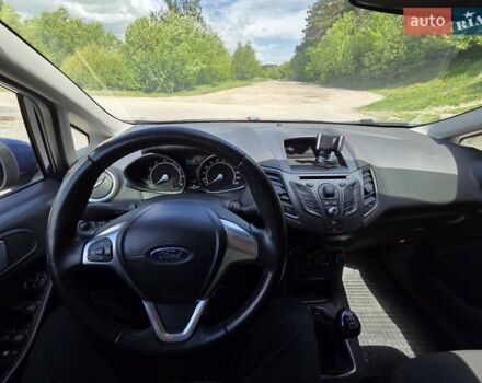 Синий Форд Фиеста, объемом двигателя 1 л и пробегом 85 тыс. км за 7300 $, фото 13 на Automoto.ua
