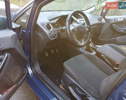 Синий Форд Фиеста, объемом двигателя 1 л и пробегом 152 тыс. км за 4900 $, фото 8 на Automoto.ua