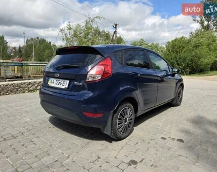 Синий Форд Фиеста, объемом двигателя 1 л и пробегом 85 тыс. км за 7300 $, фото 2 на Automoto.ua
